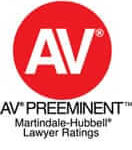 AV, AV Preeminent, Martindale-Hubbell Lawyer Ratings